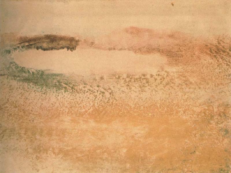 Edgar Degas A Lake in the Pyreness